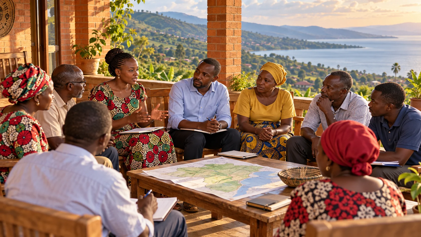 Artist’s vision · Burundi of tomorrow
