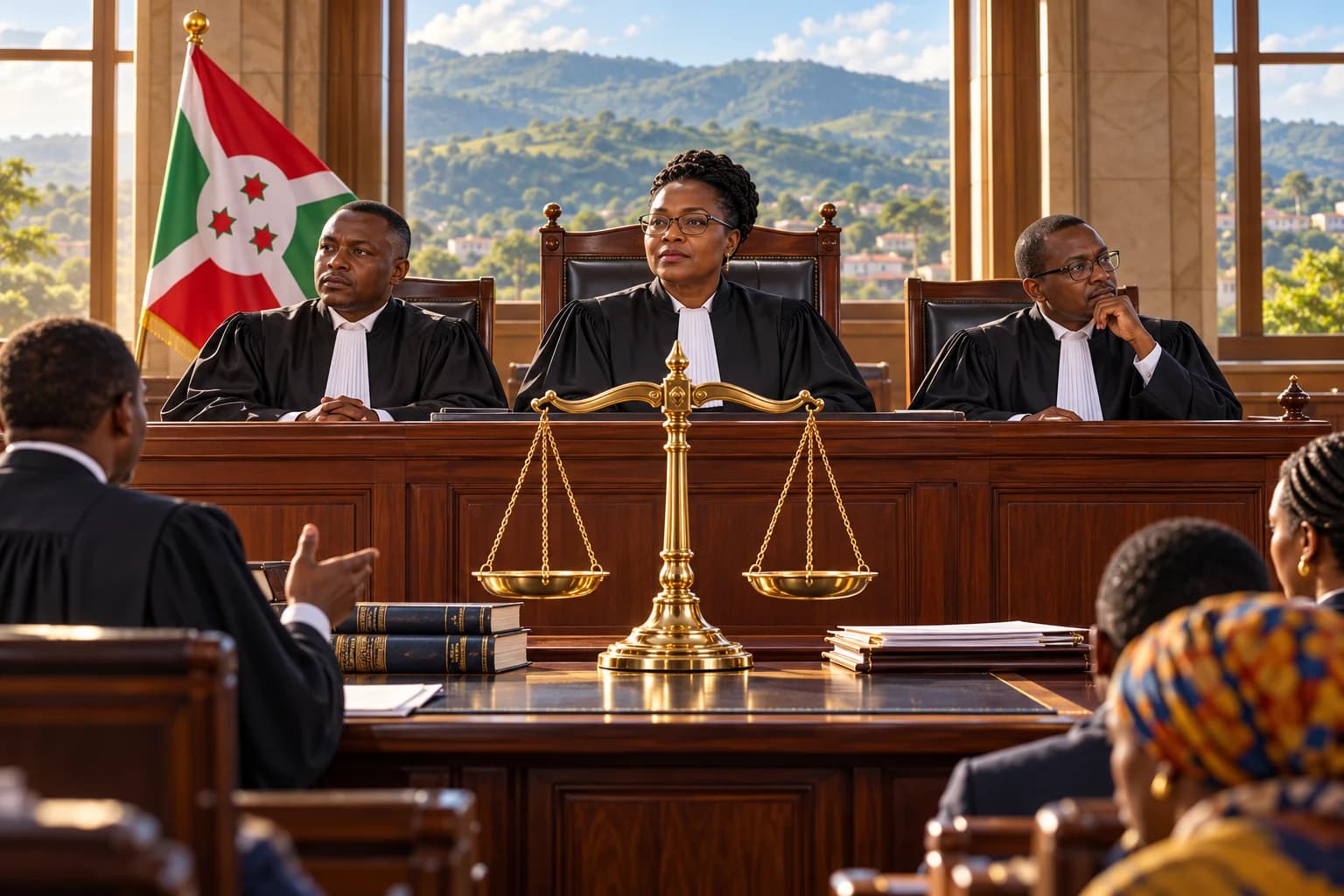 Artistic vision in Burundi — Democratic Justice